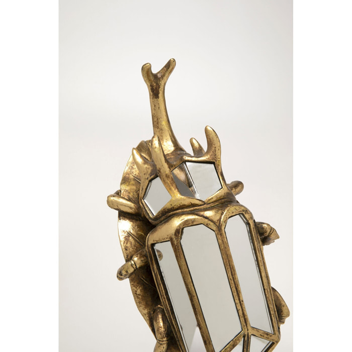 Déco scarabée miroir perché Kare Design