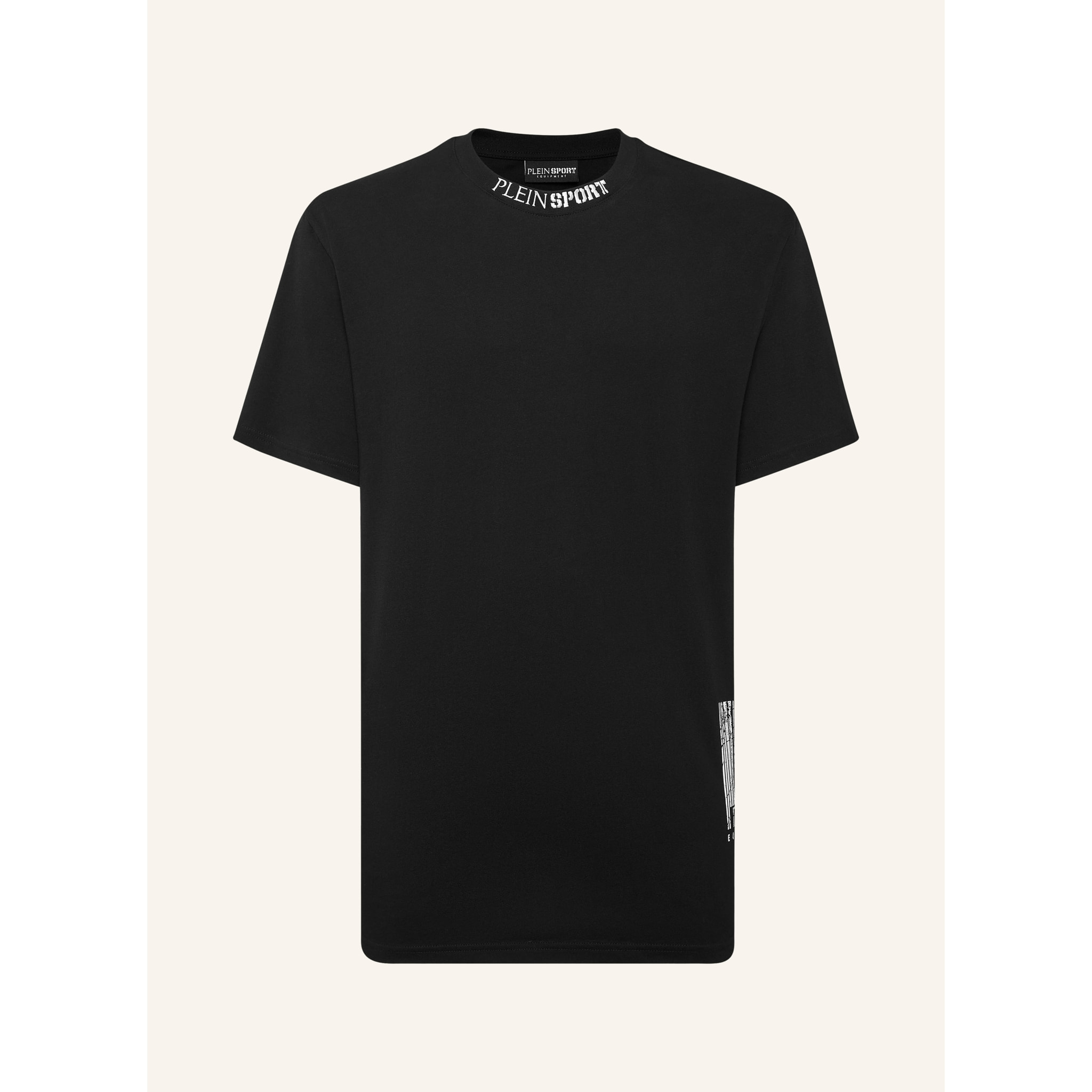 PLEIN SPORT Camiseta Cuello Redondo BARCODE