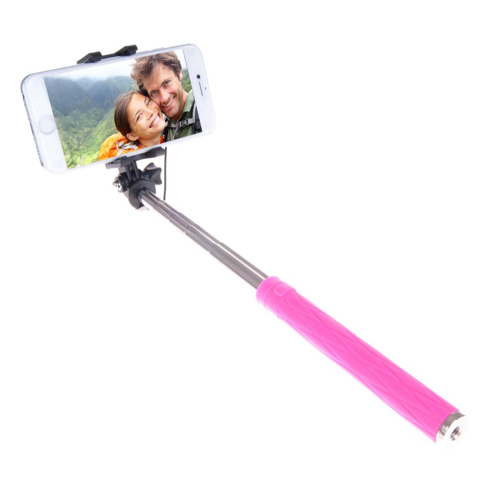 Mini selfie stick cablato