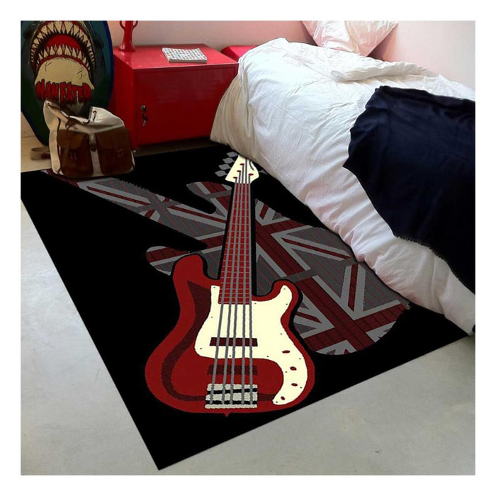 Très grand tapis Rock 'n' roll idéal pour chambre d'ado