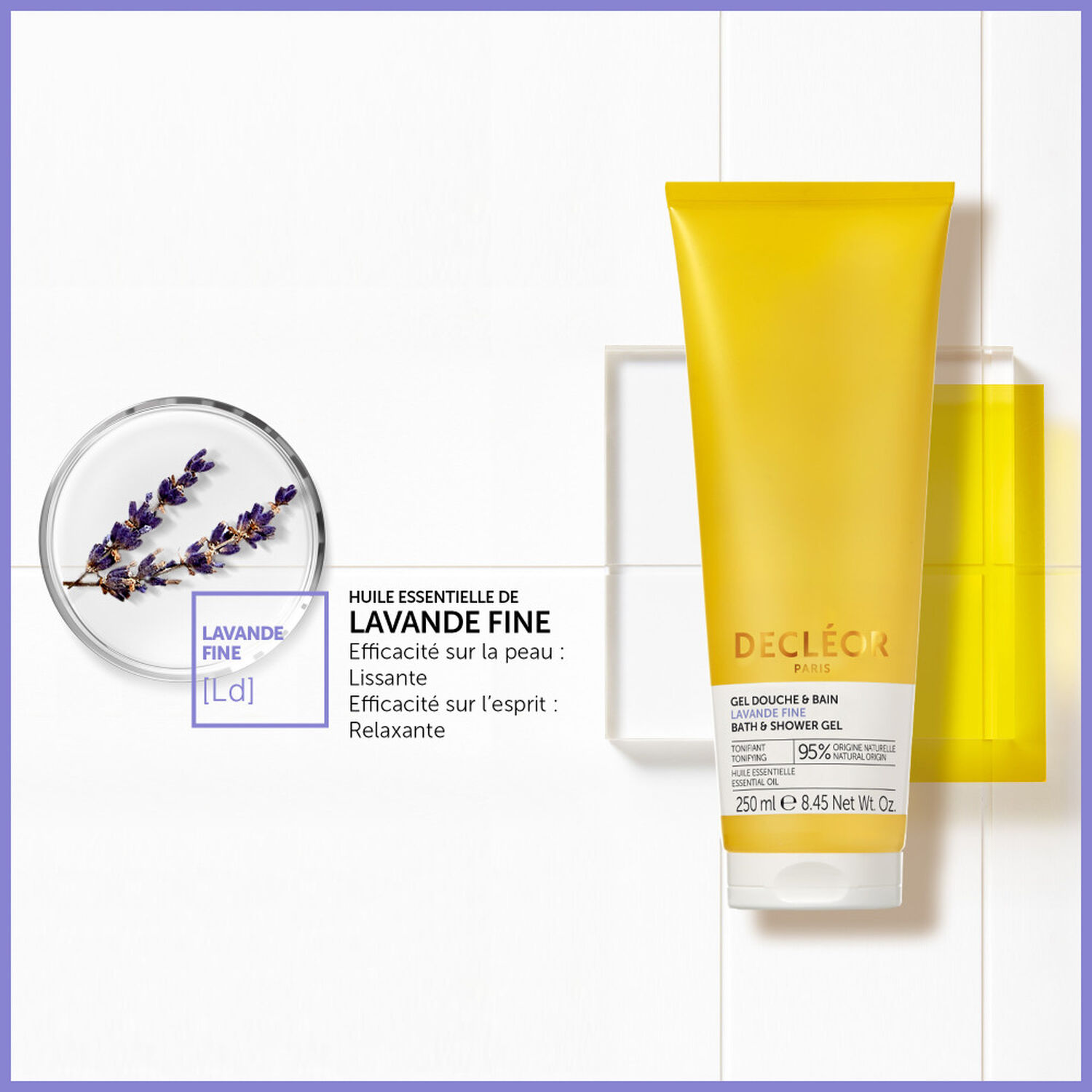 Lavande Fine - Gel Douche & Bain