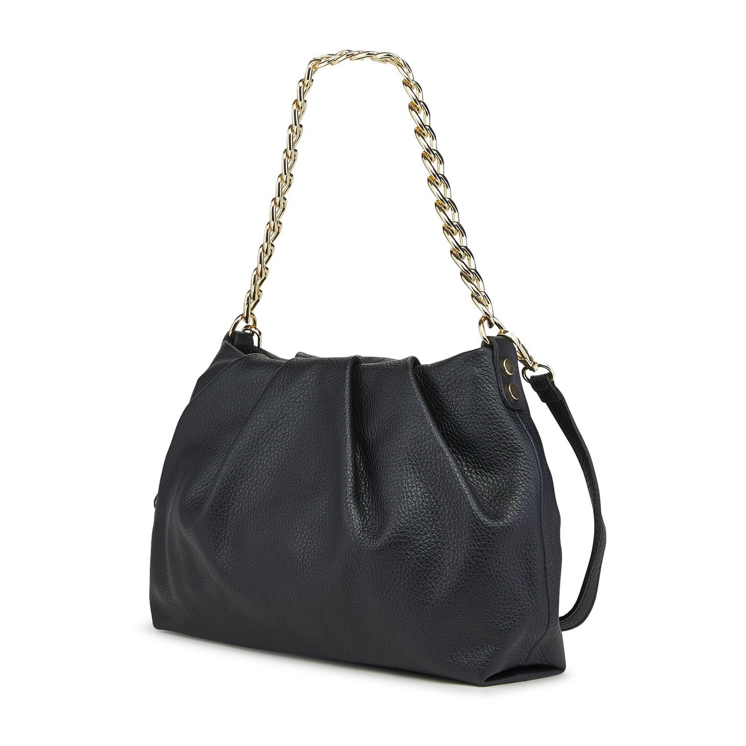 Borse Donna colore Nero-in pelle Made in Italy 24x32x11cm