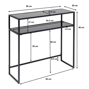Console Loft 85x30cm beige Kare Design