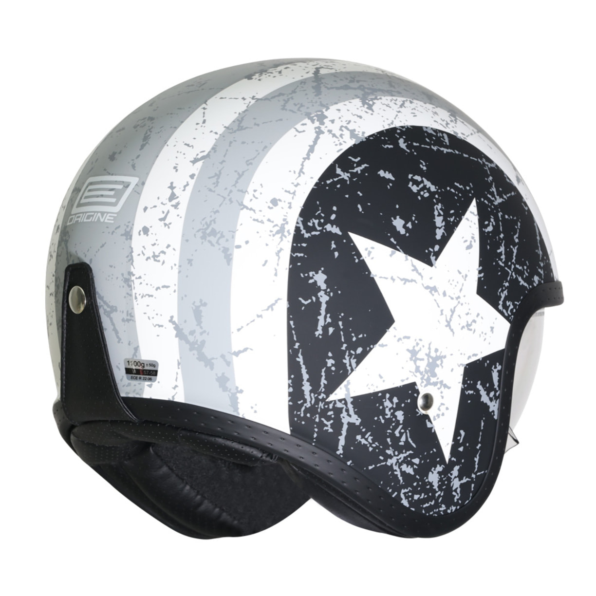 CASCO ORIGINE SPIRIT REBEL STAR GREY MATT