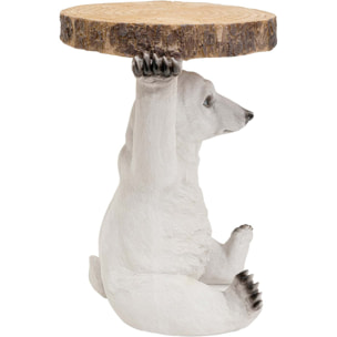 Table d'appoint Animal Ours Polaire Kare Design