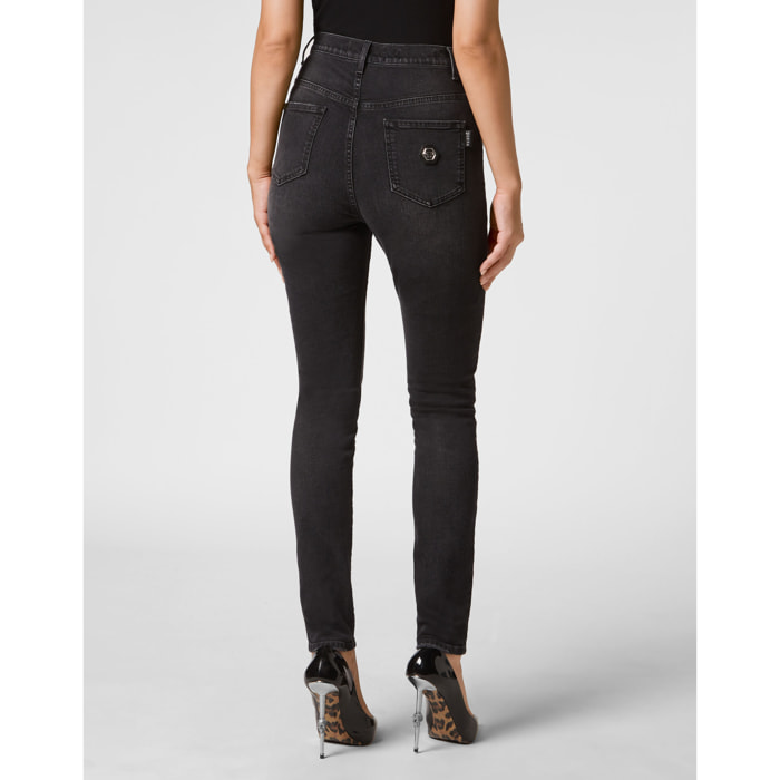 PHILIPP PLEIN Super High Waist Jegging