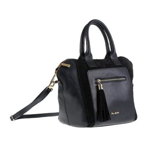 Borsa a mano da donna Made in Italy - Modello Silvana Pro - 100% pelle - 40.0 x 26.0 x 17.0 cm