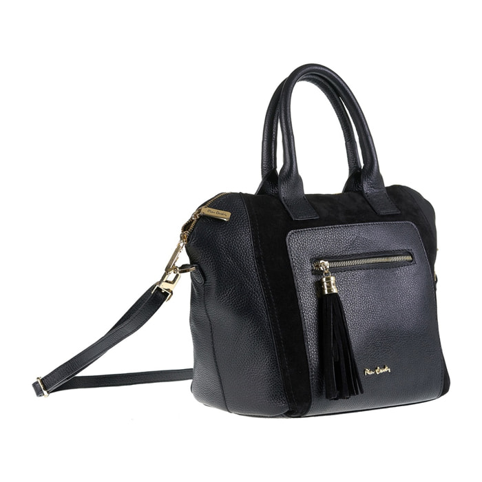 Borsa a mano da donna Made in Italy - Modello Silvana Pro - 100% pelle - 40.0 x 26.0 x 17.0 cm