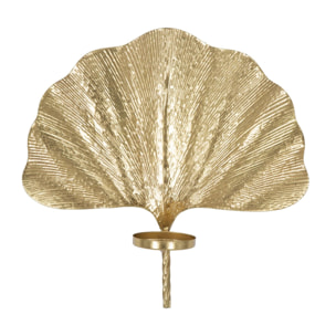 PORTACANDELE DA MURO GLAM LEAF CHARME1921 DORATO