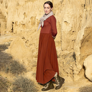 Botines N5414 NATURAL GRAIN WOOD/ YGGDRASIL color Wood