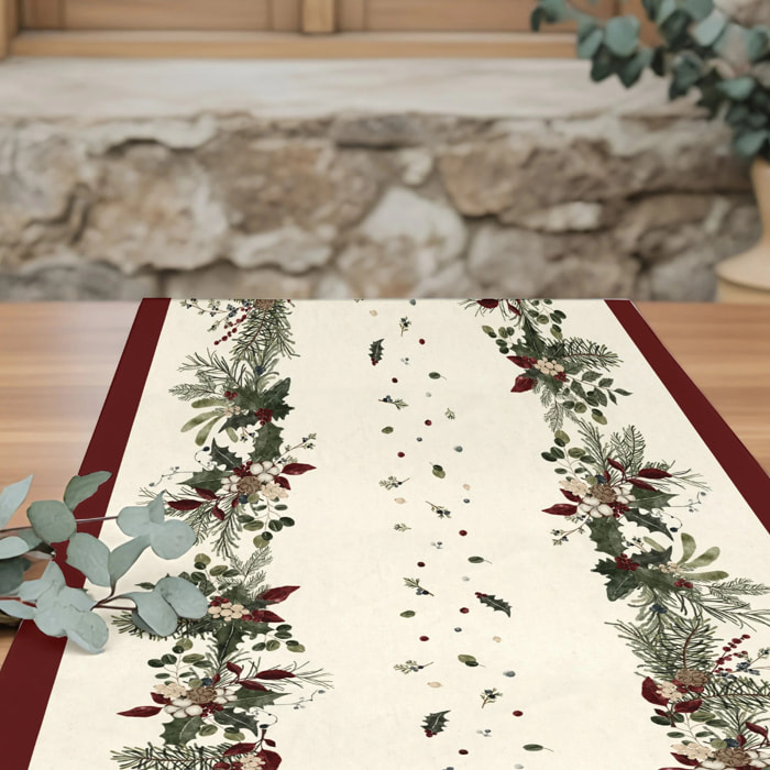 Chemin de table Mistletoe 1225