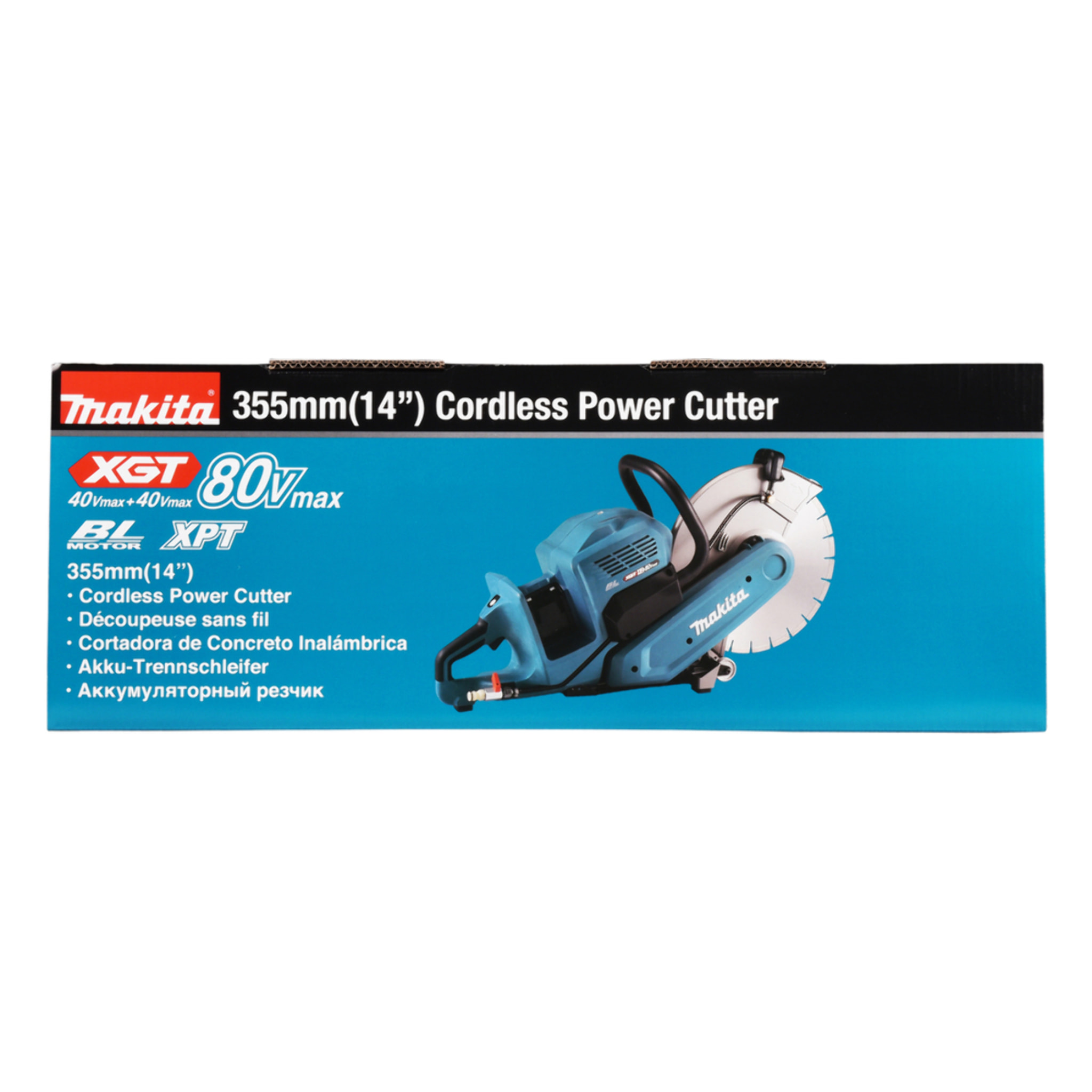 Cortadora de disco XGT 355mm 80Vmax (2x40V) - MAKITA - sin batería ni cargador - CE001GZ