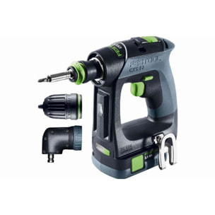 Perceuse visseuse sans fil CXS 12 2,5-Set - FESTOOL - avec 2 batteries 10.8v 2.5Ah - chargeur - accessoires - systainer - 576865