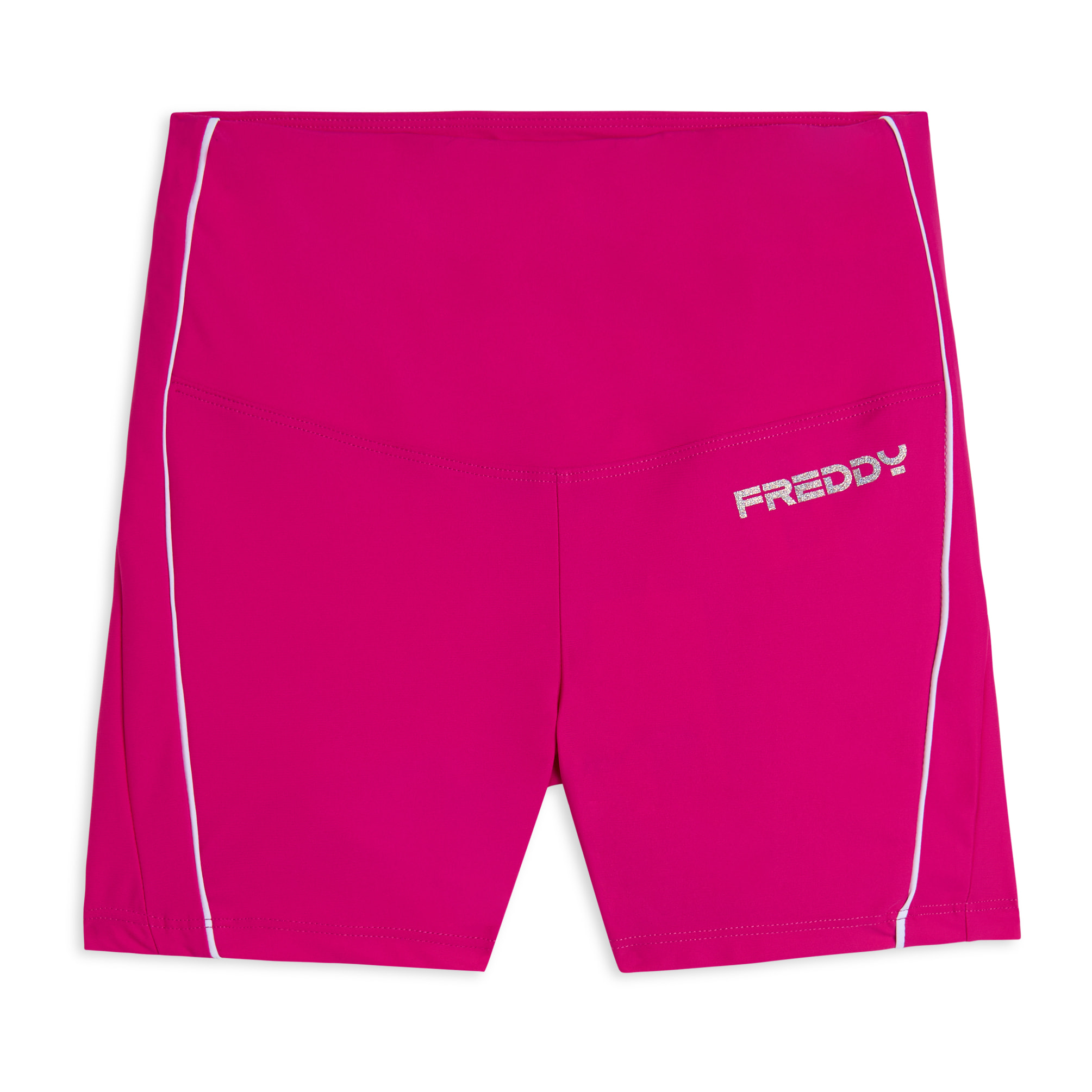 Leggings shorts Vita Alta con bordature a contrasto