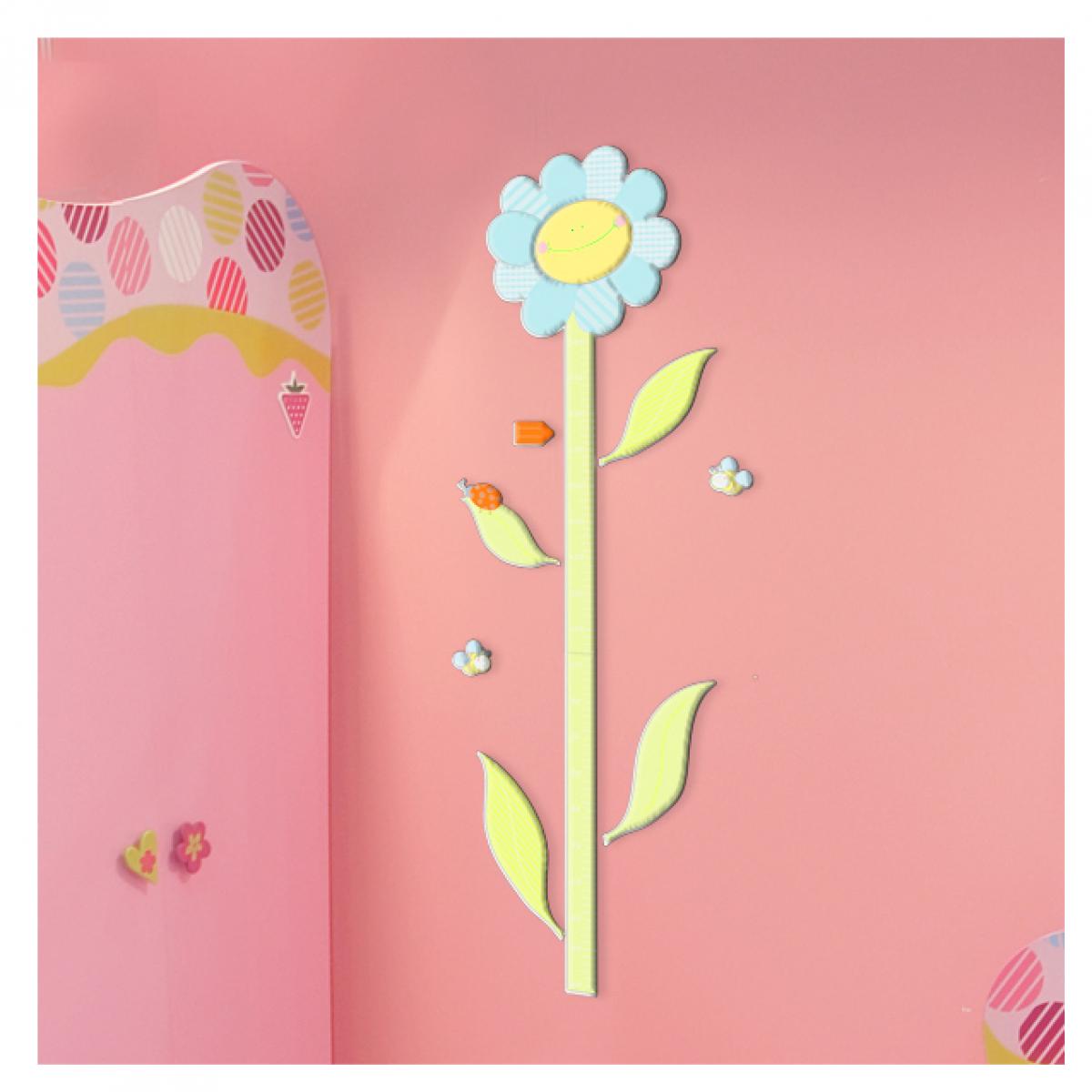 HomeDecor-LineKids Decorazioni Metro Crescita Smiling Flowers HomeDecor-LineKids Multicolor