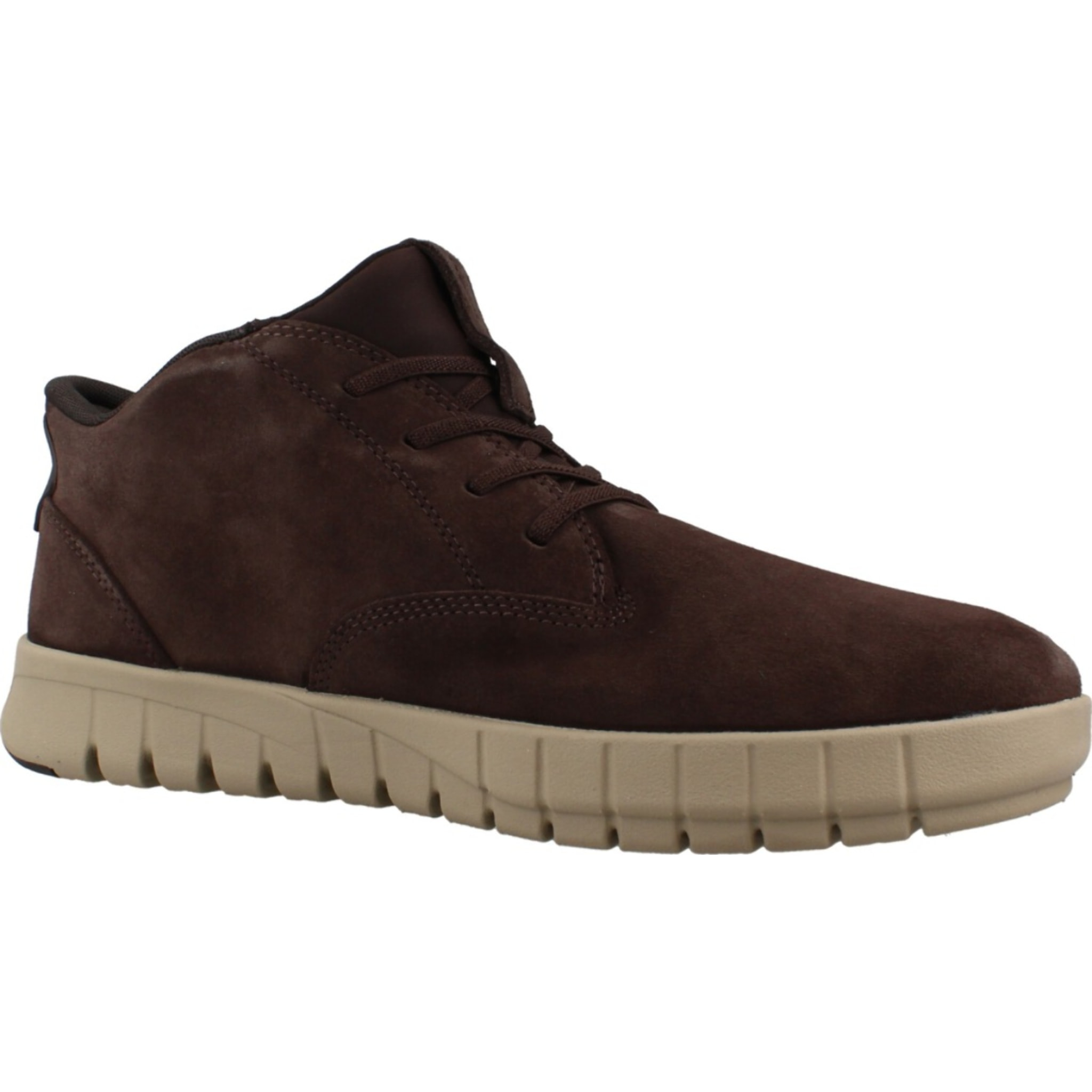 Botines Hombre de la marca GEOX  modelo U56MAB 00022 U FLEXTRIDE PLUS MARRON
