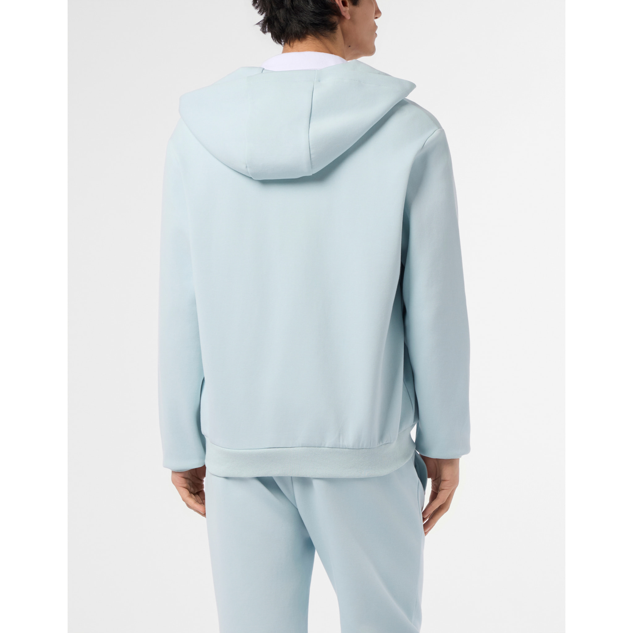 PLEIN SPORT Pique Zip Hoodie Icon