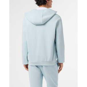 PLEIN SPORT Pique Zip Hoodie Icon