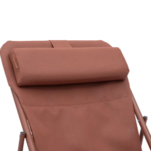 Chilienne de jardin empilable pliable Mirael acajou