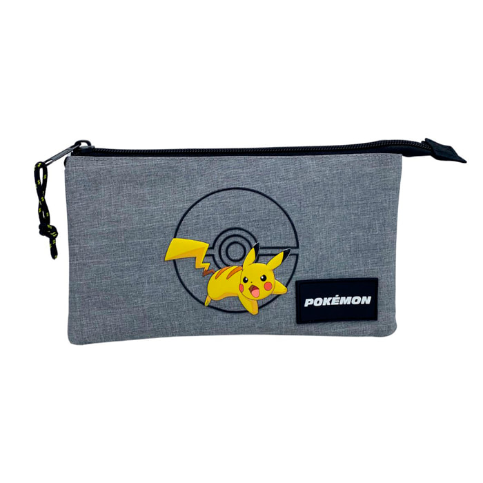 Pokemon Pikachu astuccio triplo.