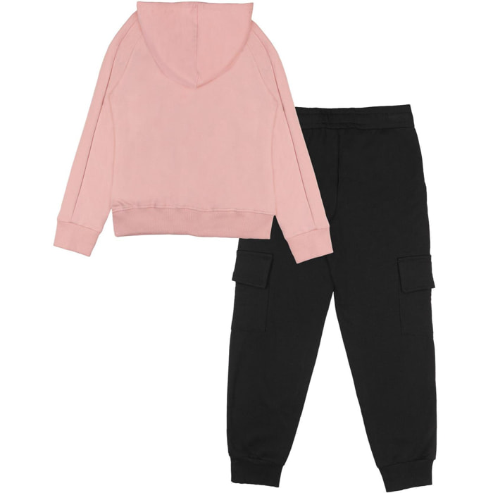 Tuta da bambina in cotone non garzato Leone Summer