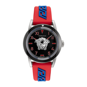 Reloj Versace VE2V00622 Hombre Analogico Cuarzo con Correa de Silicona