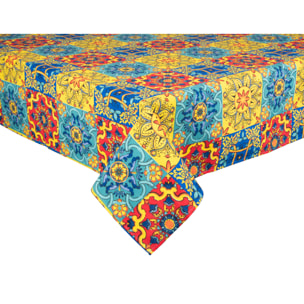 Nappe 140×240 Excelsa – Trinacria, Coton Multicolore