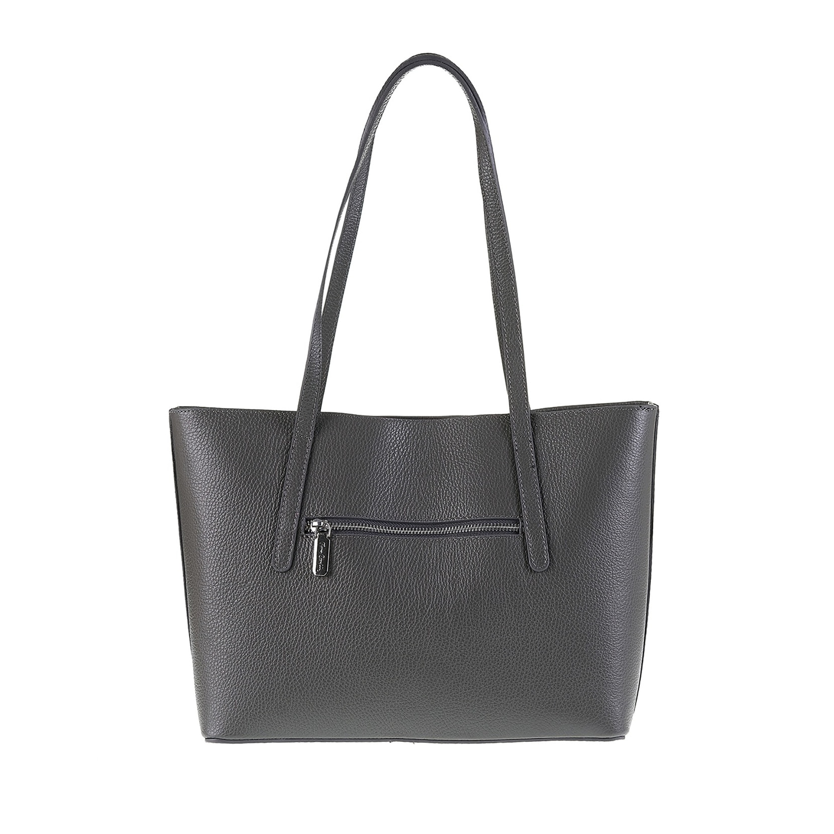 Borsa a spalla da donna Made in Italy - Modello Elowen Lux - 100% pelle - 38.0 x 25.5 x 12.5 cm