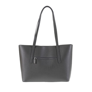 Borsa a spalla da donna Made in Italy - Modello Elowen Lux - 100% pelle - 38.0 x 25.5 x 12.5 cm