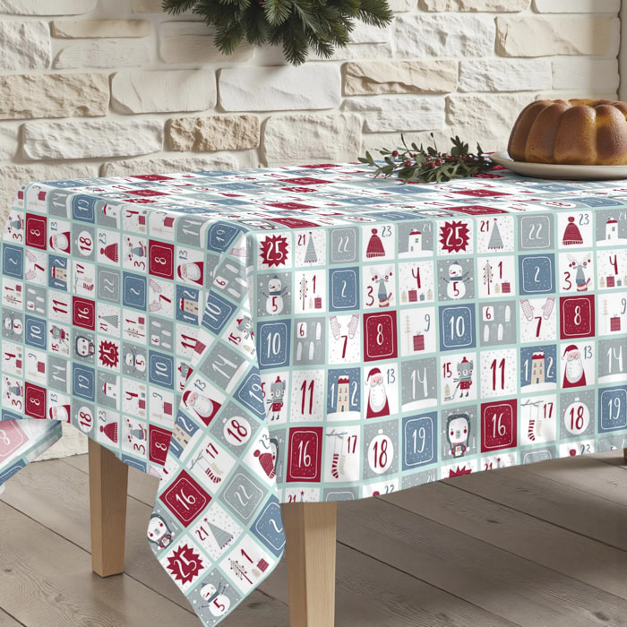Nappe en résine Anti-tâches Merry Christmas 62