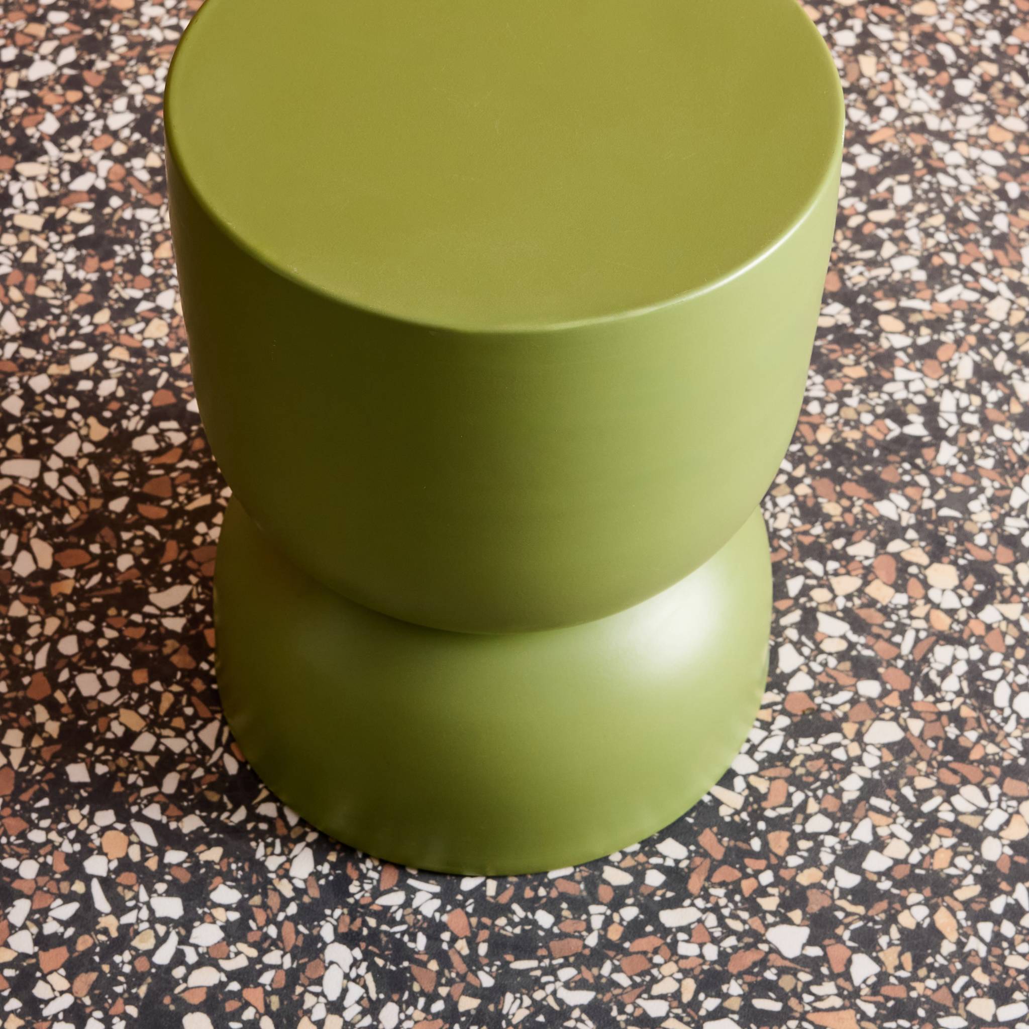 Table d'appoint, bout de canapé, table de chevet métal Ø32 x H42cm MADI