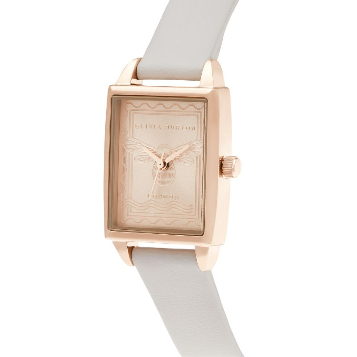 Reloj Olivia Burton OB16SD04 Mujer Analogico Cuarzo con Correa de Piel sintetica