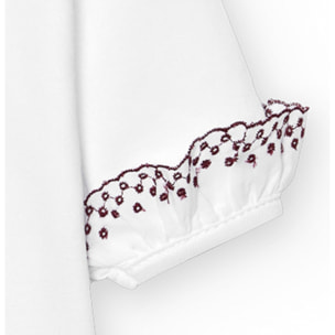 Body bebé manga larga cuello batista