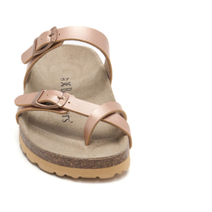 SANDALIA BABUNKERS ROSA