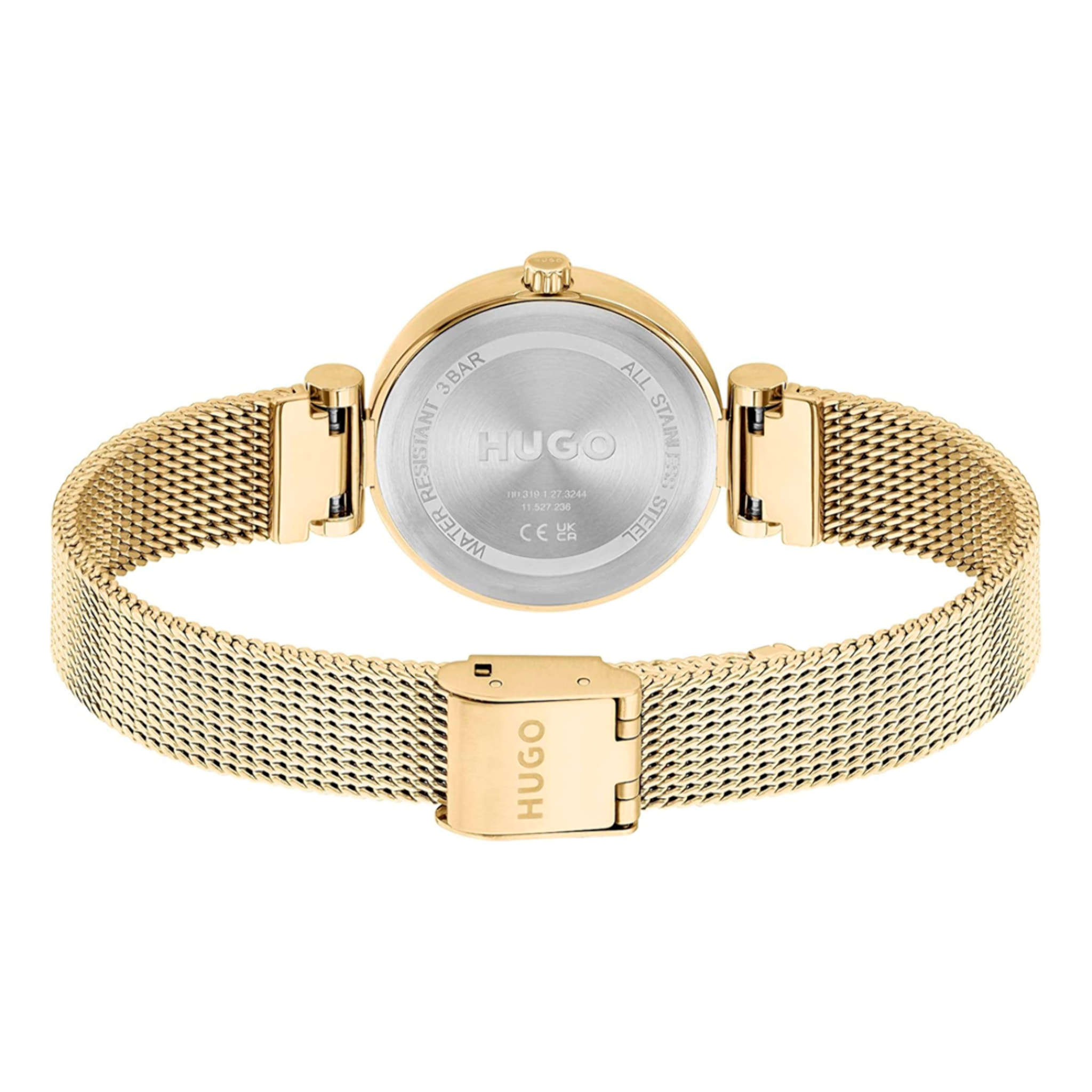 Reloj Hugo Boss 1540129 Mujer Analogico Cuarzo con Correa de Acero inoxidable