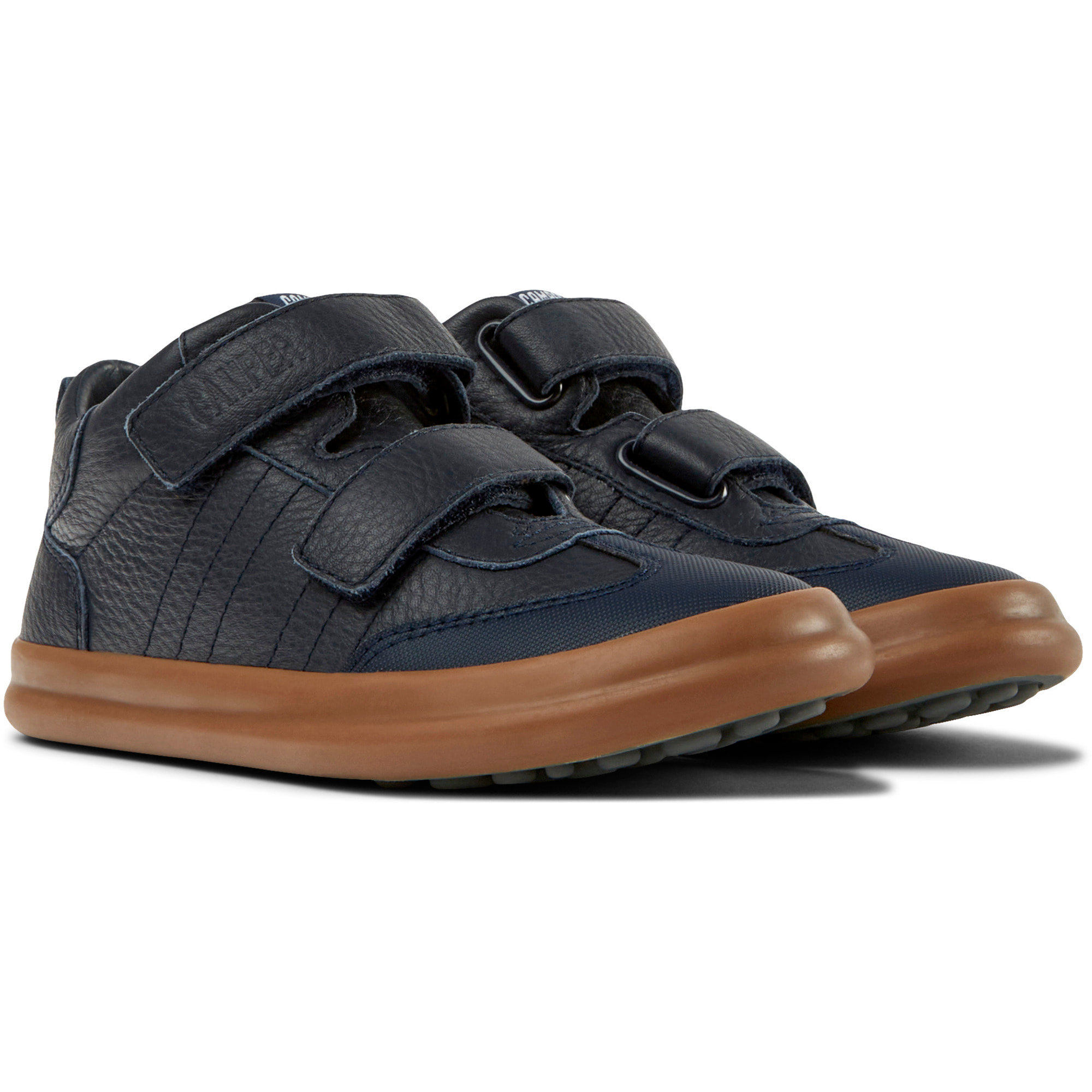 Zapatillas - CAMPER Pursuit - Azul - Piel lisa / Tejido técnico