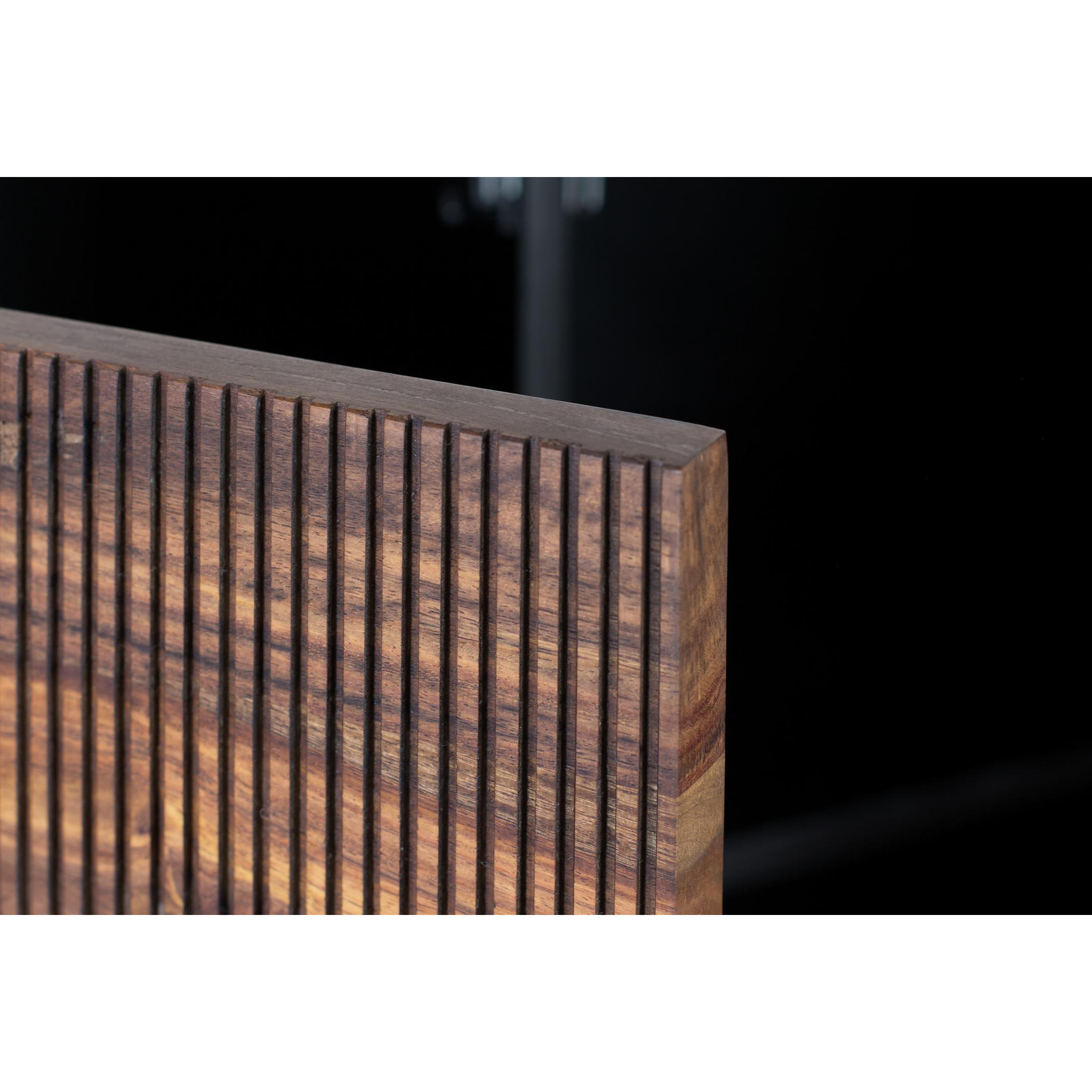 Aparador de Madera de Palisandro, Mango Estilo Rústico Moderno