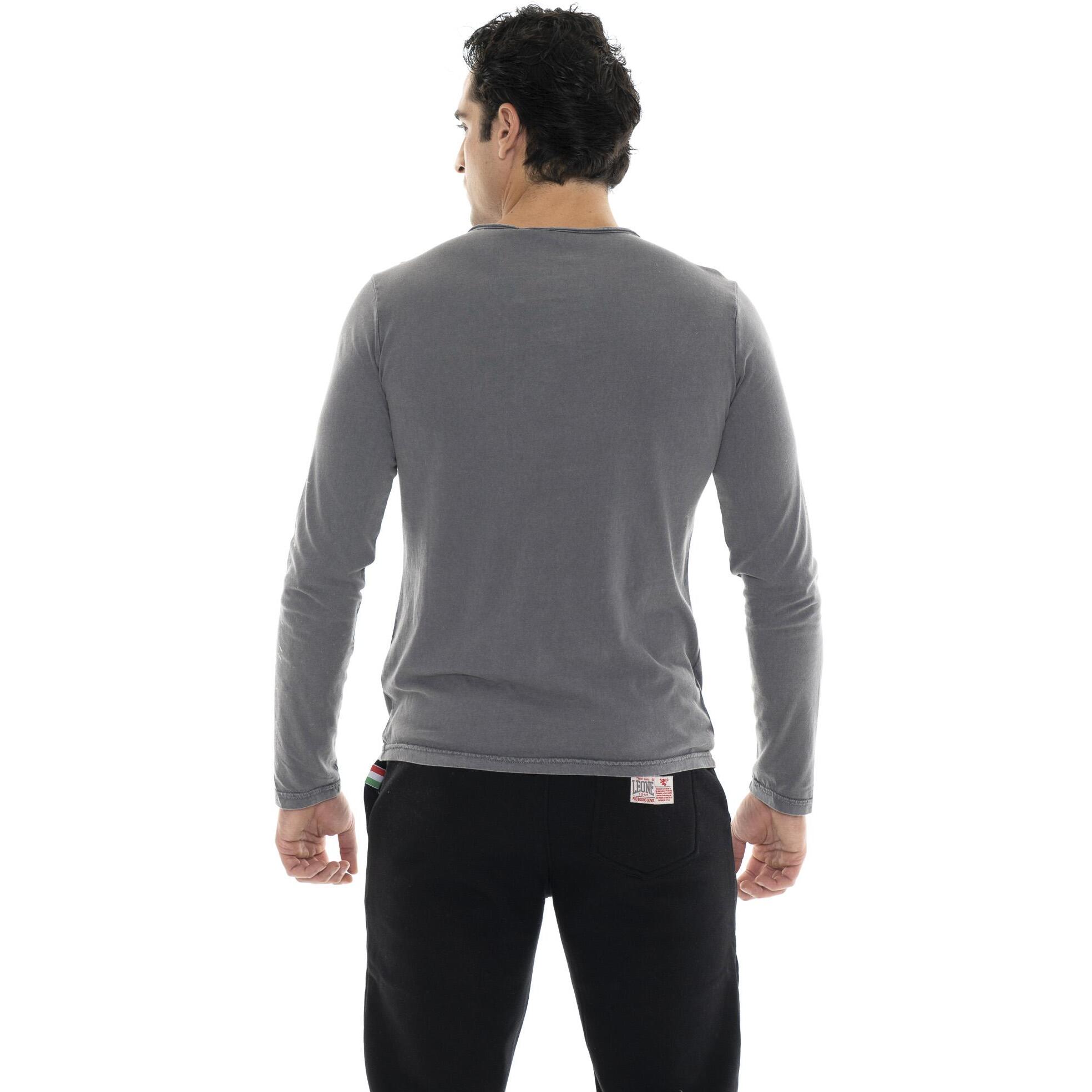 T-shirt da uomo a maniche lunghe serafino "Treatments"