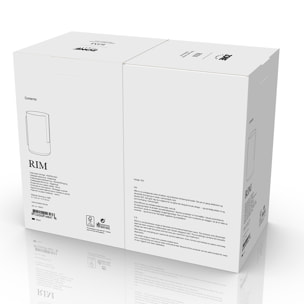 Réserve de papier toilette mur Rim