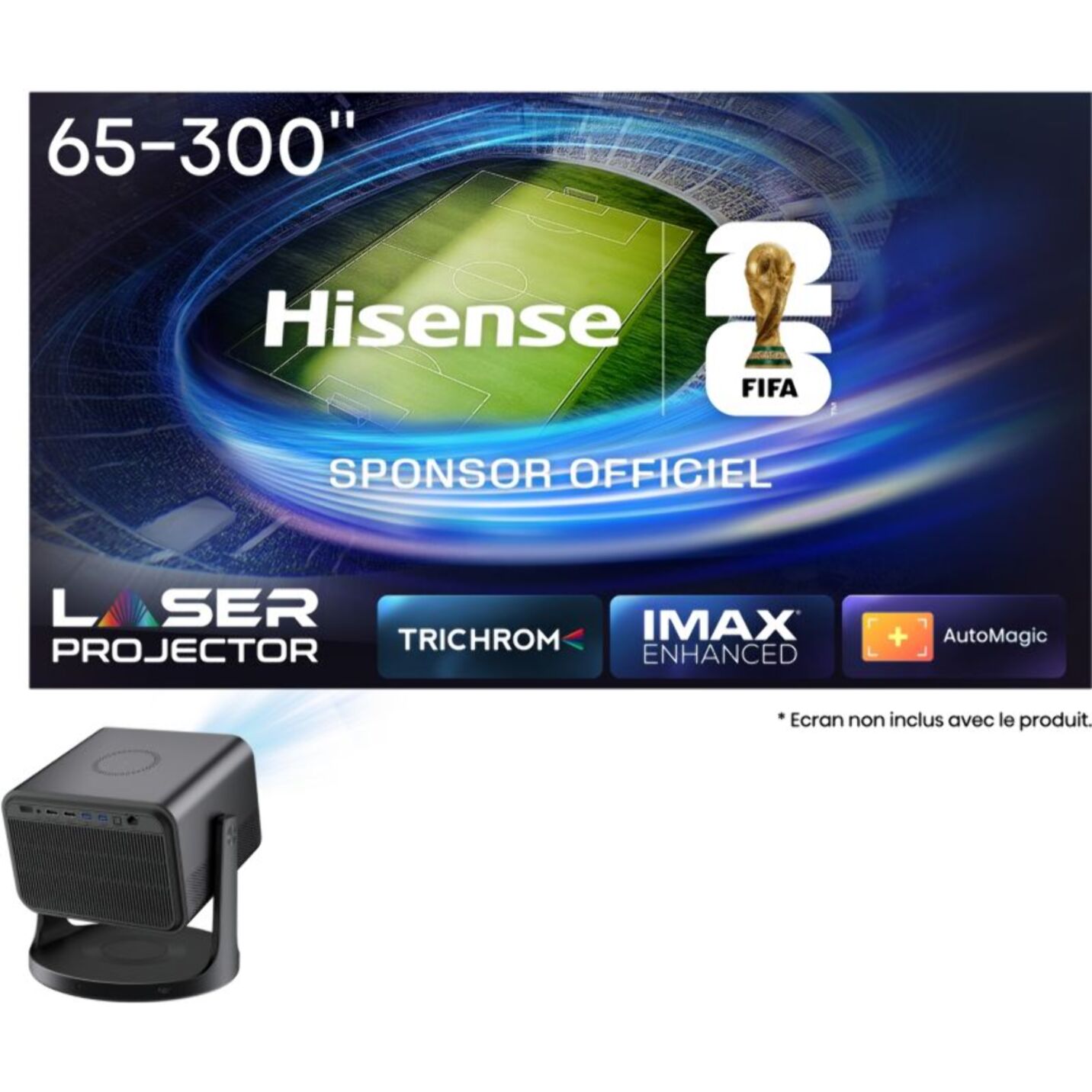Vidéoprojecteur home cinéma HISENSE Laser C3