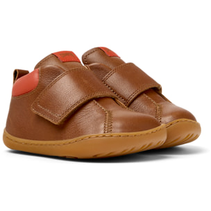 Botines - CAMPER Peu Cami - Marron - Cuero liso