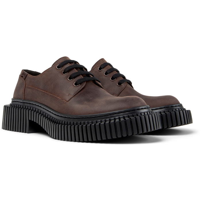 Zapatos de cordones - CAMPER Pix Berlin - Marron - Nubuck