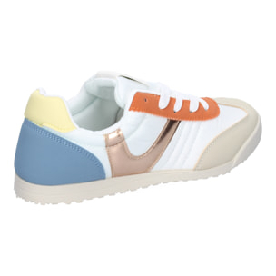 Zapatilla Deportiva Casual para Mujer con Diseño Moderno y Detalles de Colores