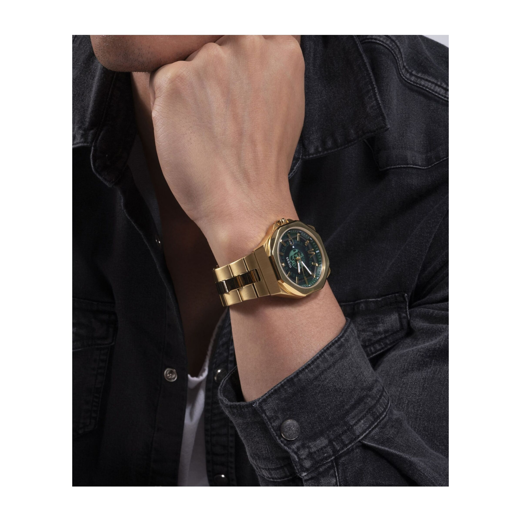 Guess Orologio Analogico Al Quarzo Emperor