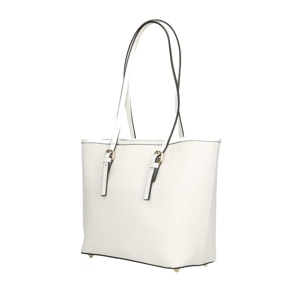 Borsa a spalla da donna - Modello Chantal - Vera pelle - 26.0 x 23.0 x 12.0 cm