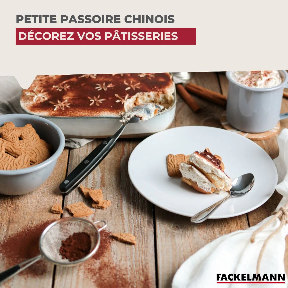 Petit chinois 7 cm de diamètre Fackelmann