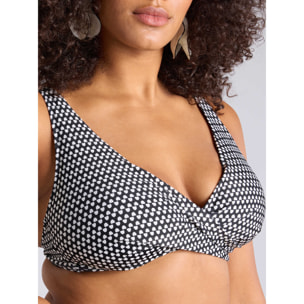 Fiorella Rubino - Bikini stampa tribal - Nero
