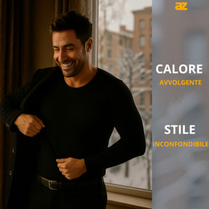 T-shirt Navigare in Cotone Interlock Scollo a V Art.912 Conf. Da 3pz, Bianco