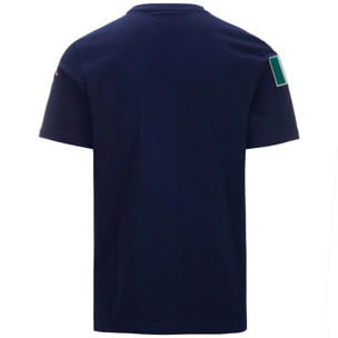 Kappa - T-Shirts & Top Uomo Blu - EROI TEE CORTINA