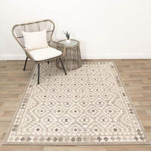 Tapis extérieur tissé kilim rectangle LEKU